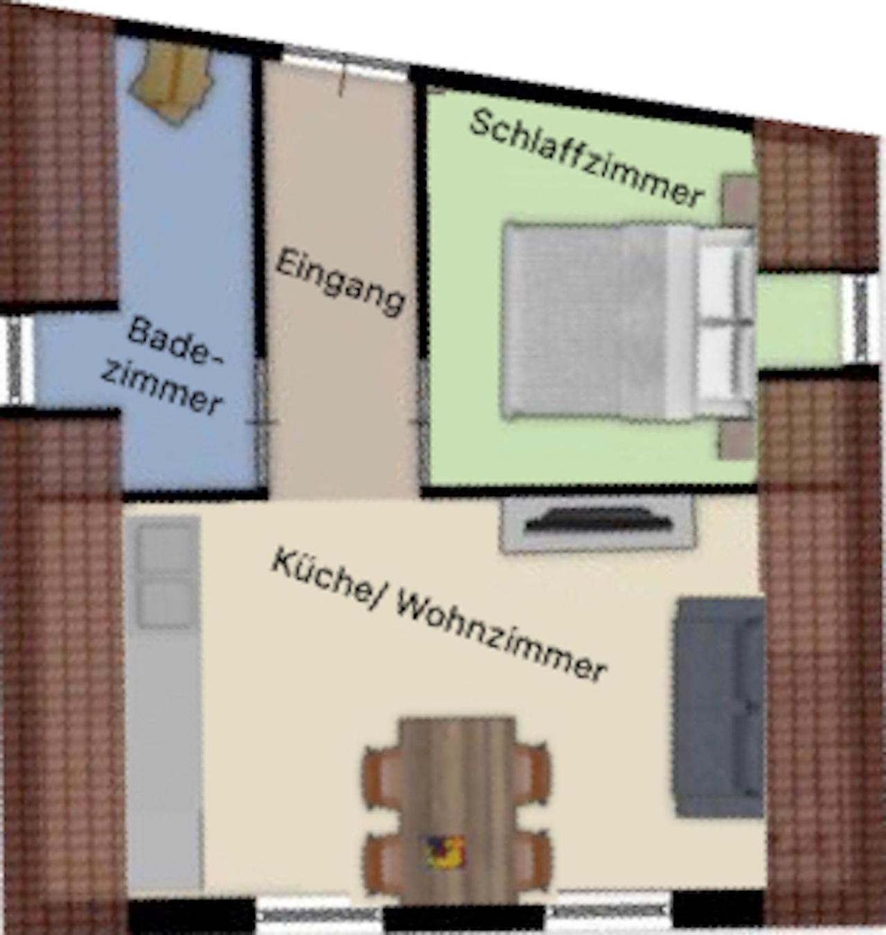 Aeuchen Am Rosenthal Apartment Monschau Ruang foto