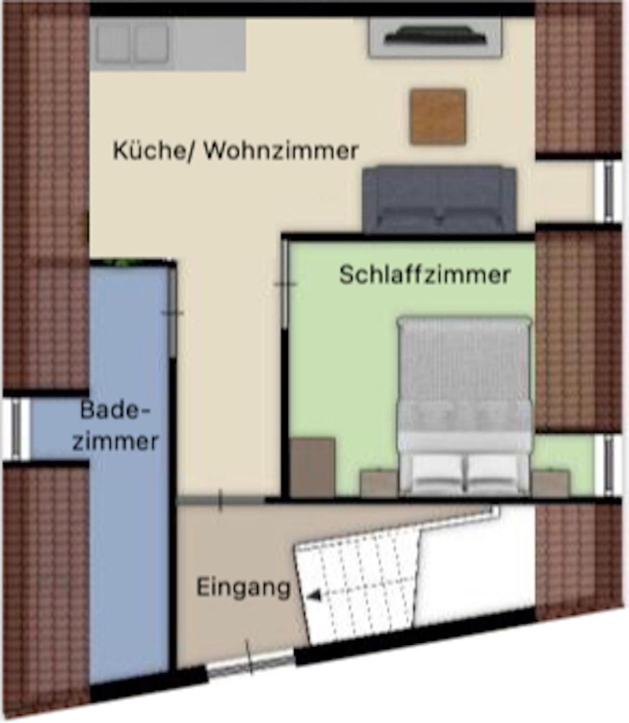Aeuchen Am Rosenthal Apartment Monschau Ruang foto